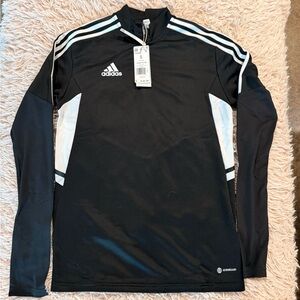 Adidas CON22 TR TOP Black and White Track Top FOOTBALL/SOCCER FUTBOL Men’s S